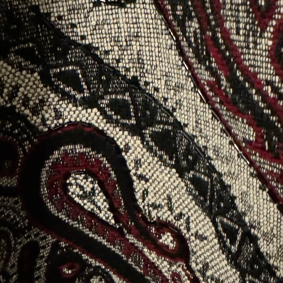 Coldwater Creek Paisley Open front Women’s Jacket - Size Large - Picture 5 of 7